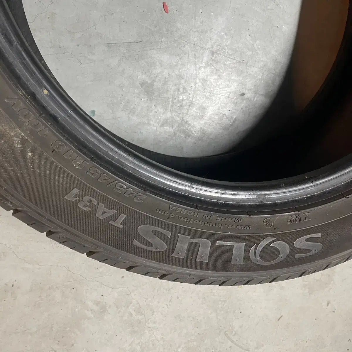 245/45R18 금호 TA31 5219 65%