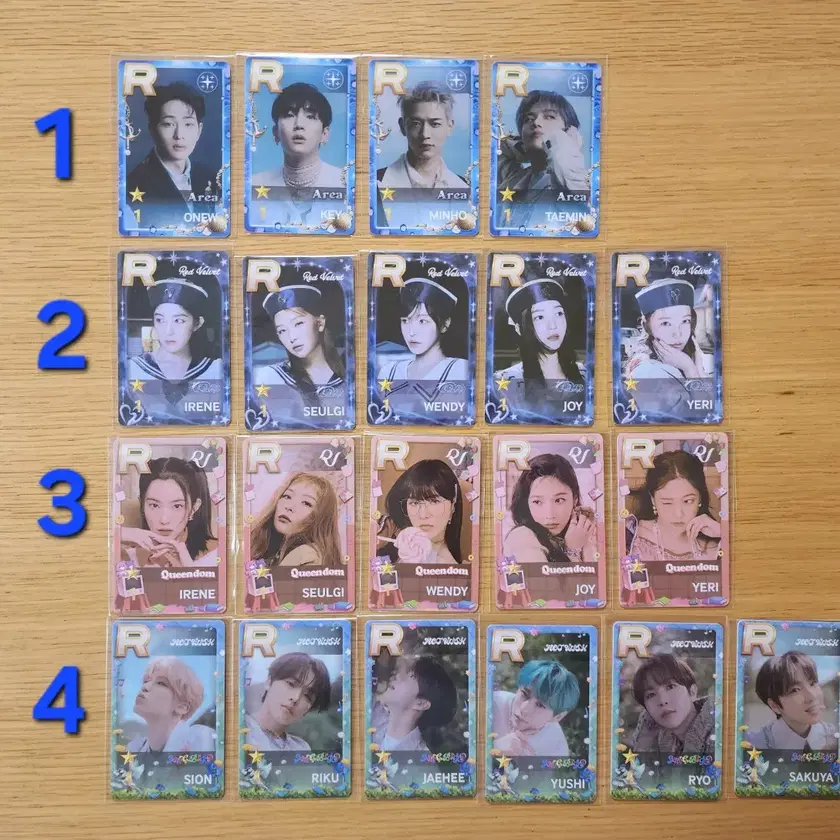 ウェンディ　super star トレカ　red velvet ssm RED VELVET SUPERSTAR SUPER STAR SMTOWN IN TOKYO 2023