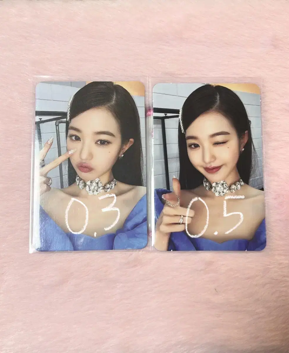 ive jang wonyoung lovedive alpo/ssq pre-order benefit sells