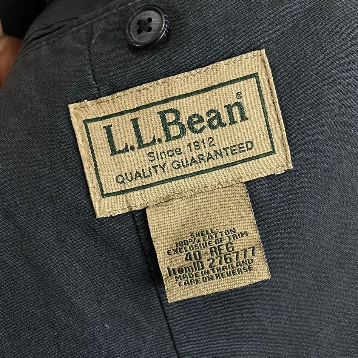 빈티지 L.L.BEAN 워싱 코튼 자켓