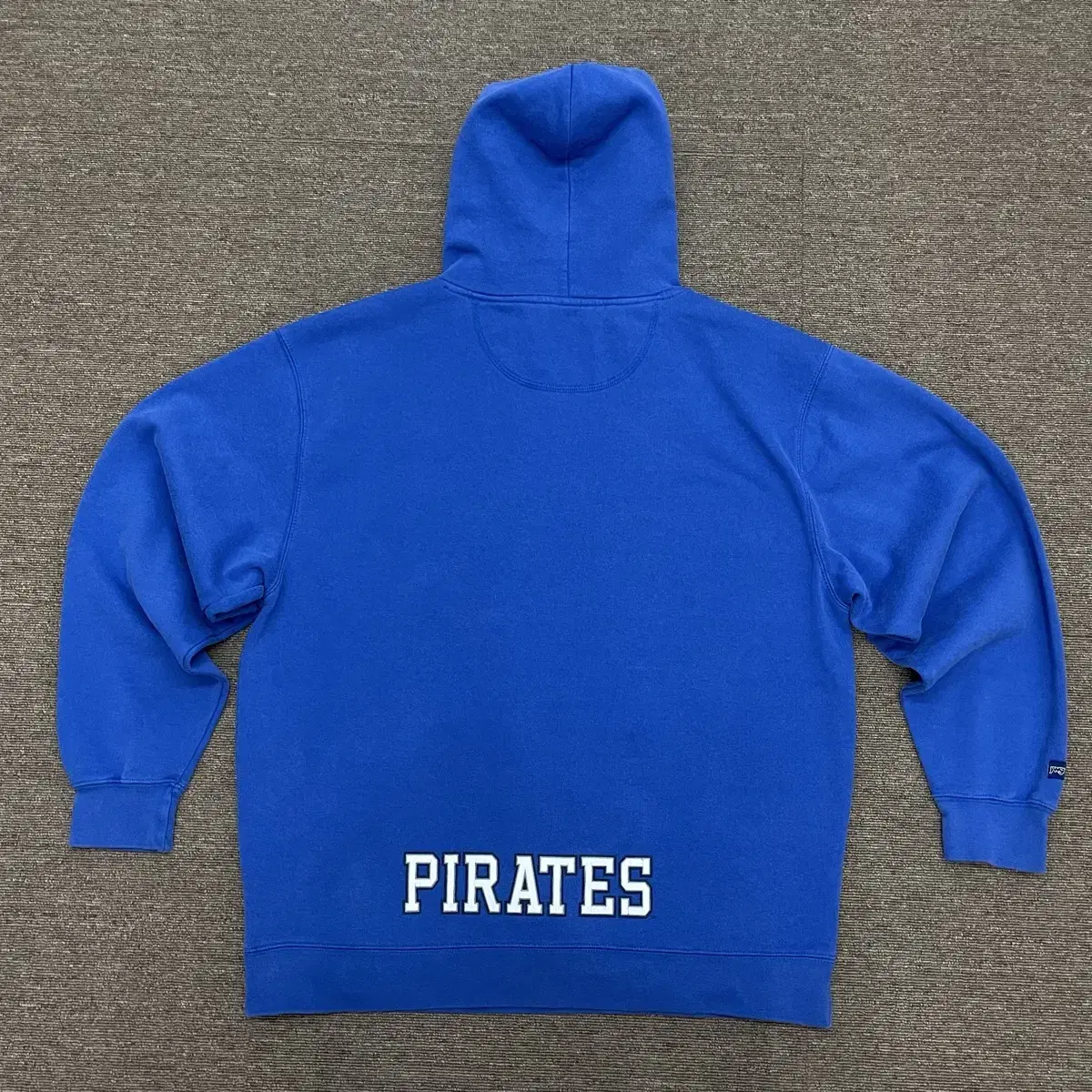 (L) 잔스포츠 Hampton pirates 프린팅 블루 후드티