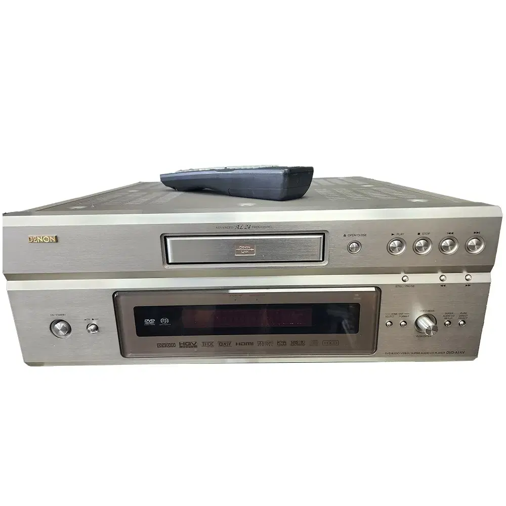 데논(DENON) DVD-A1XV 유니버설 플레이어(220V) 중고 상태