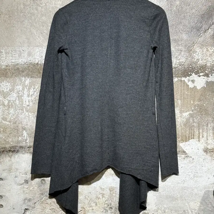 HELMUT LANG Wool Belted Drape Cardigan