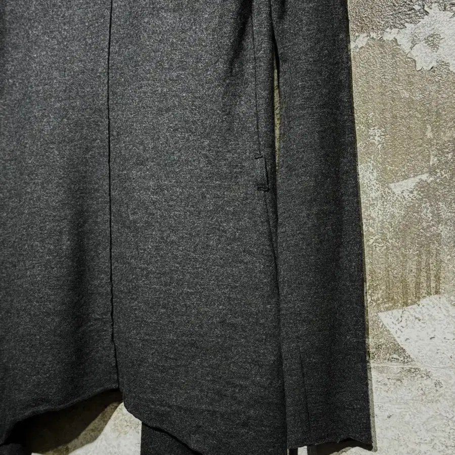 HELMUT LANG Wool Belted Drape Cardigan