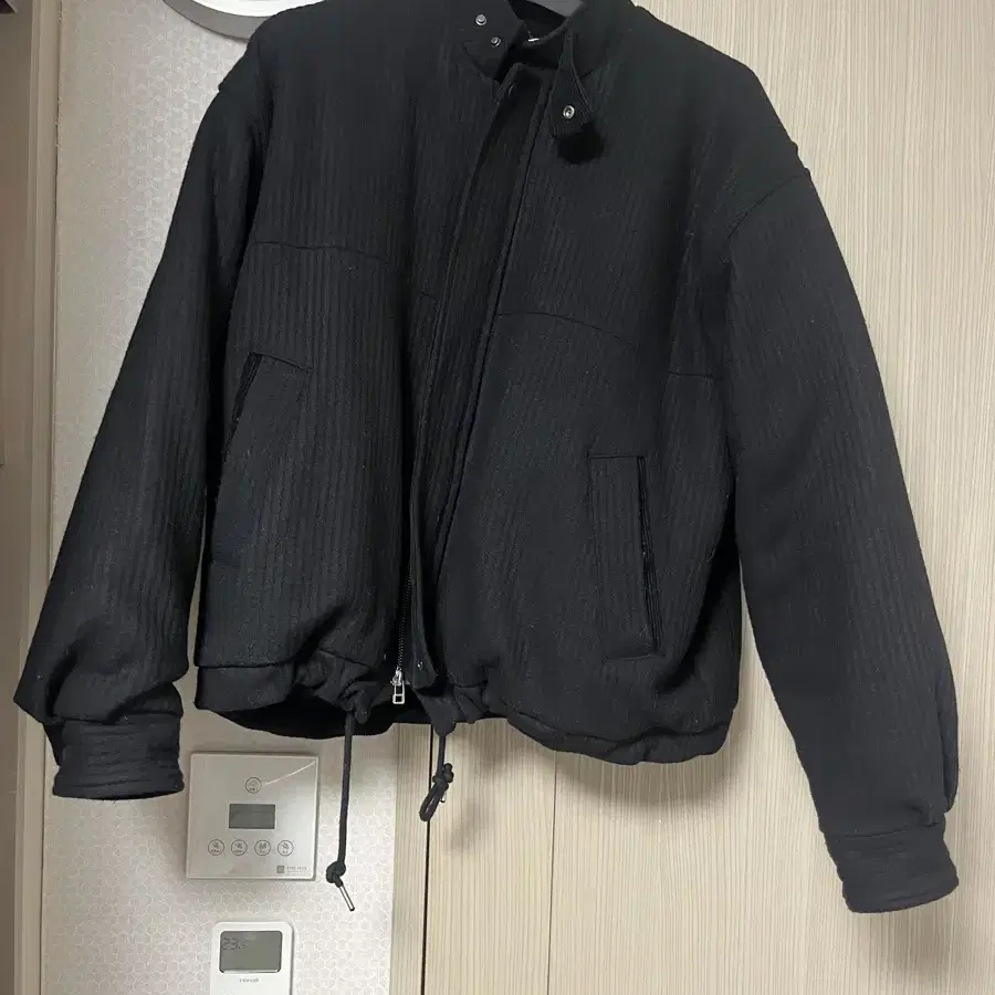 노운 점퍼 harrington jumper (stripe black)