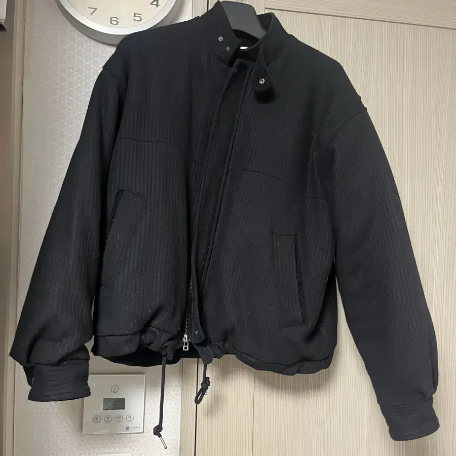 노운 점퍼 harrington jumper (stripe black)