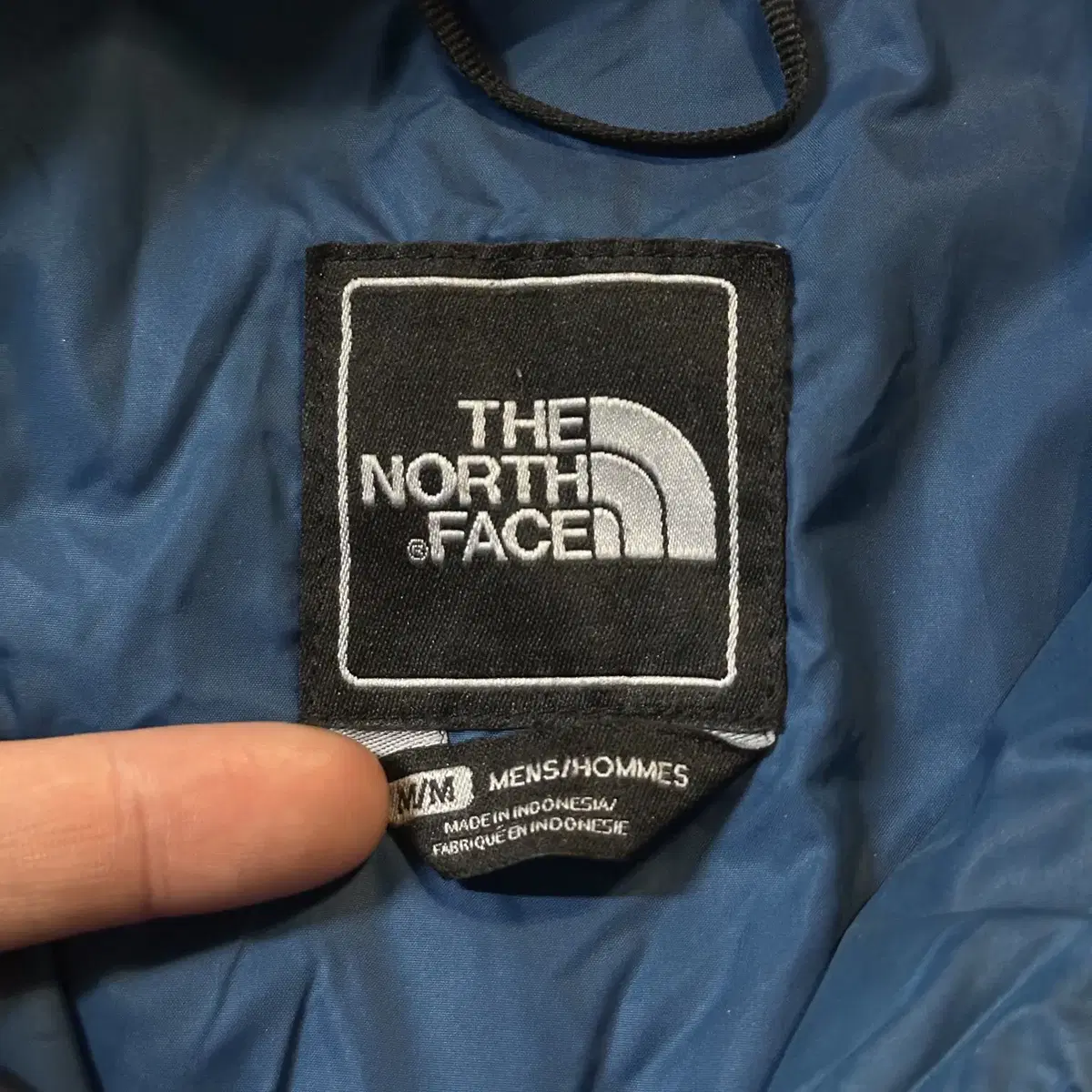 [M] 노스페이스 THE NORTH FACE 해외판 경량패딩 네이비