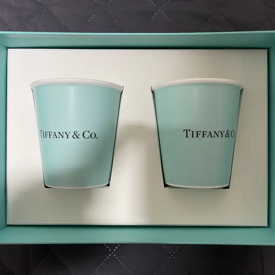 TIFFANY&Co. 티파니앤코 페이퍼 컵 백화점 정품