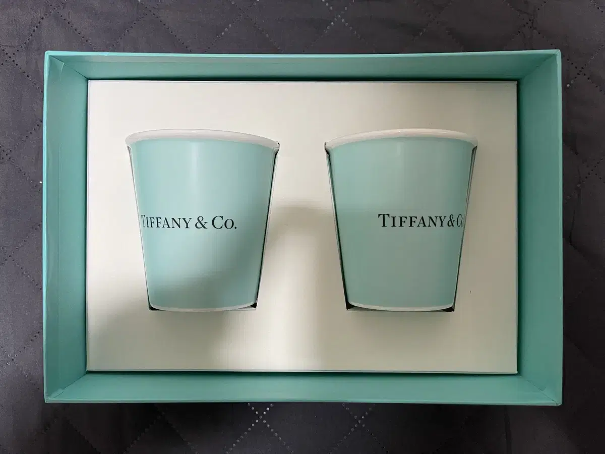 TIFFANY&Co. 티파니앤코 페이퍼 컵 백화점 정품