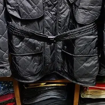 Barbour 바버 인터네셔날 폴라 퀼팅 A7 자켓 m 100