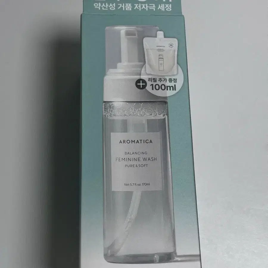 아로마티카 퓨어 앤 소프트 여성 청결제 170ml+100ml