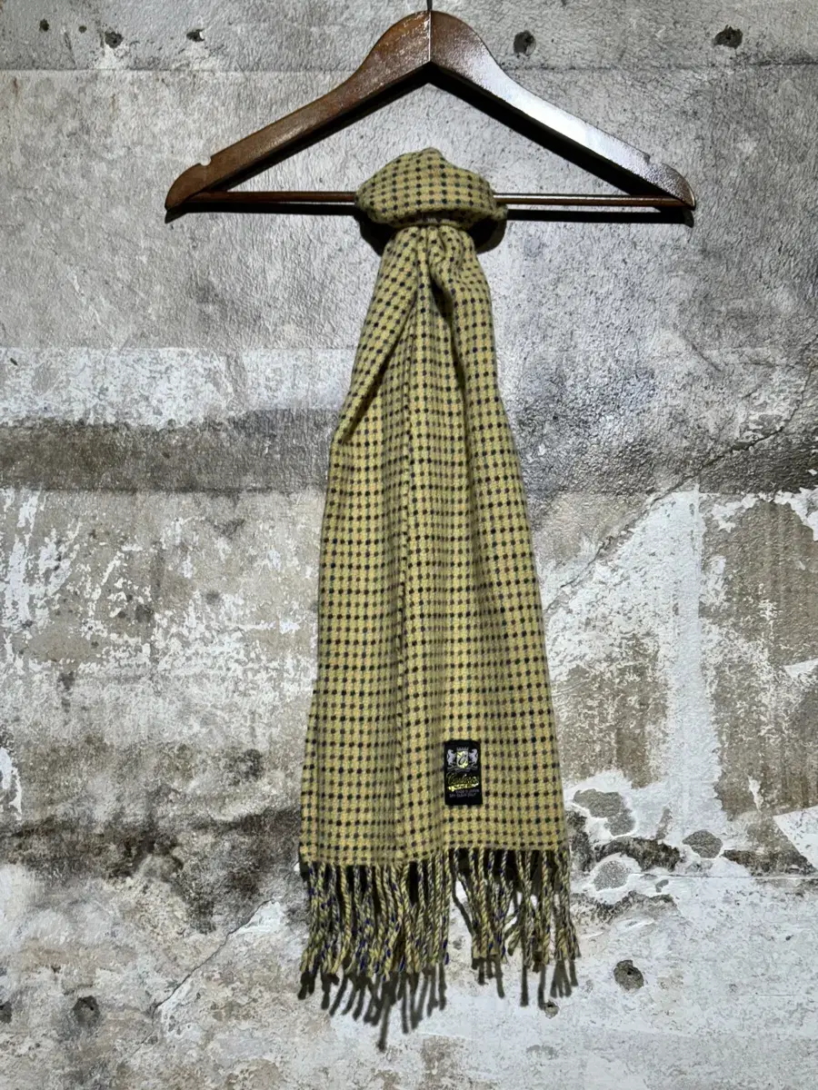 Cashmere Checked Muffler