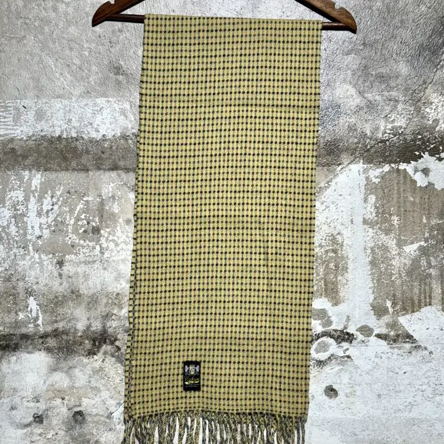 Cashmere Checked Muffler