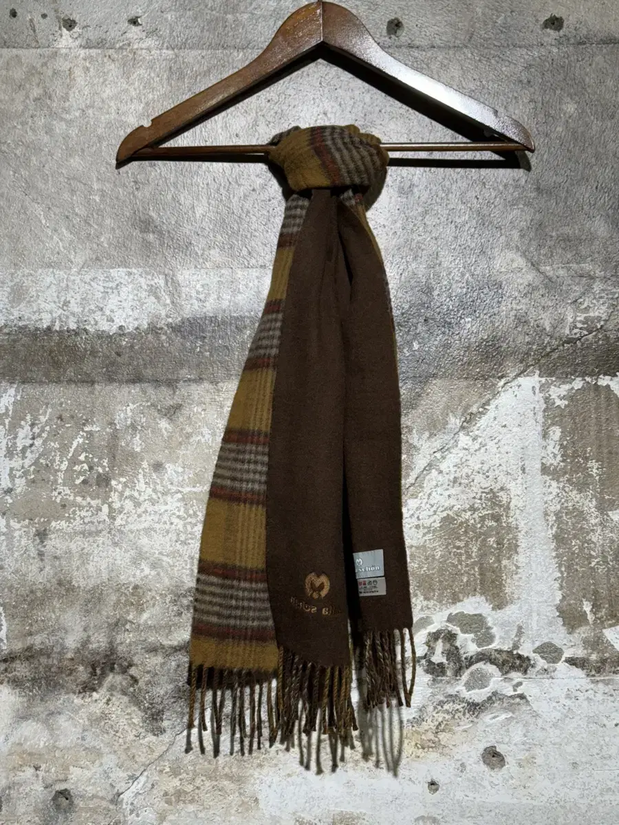 MILA SCHON Wool Checked Muffler