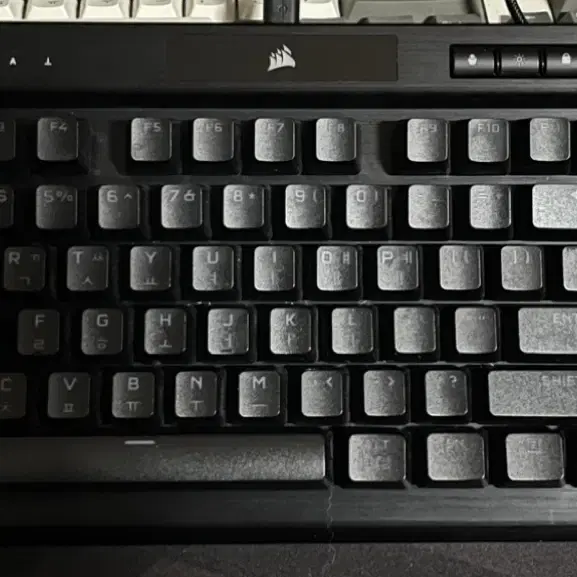 커세어 k70 tkl 키보드 저적축