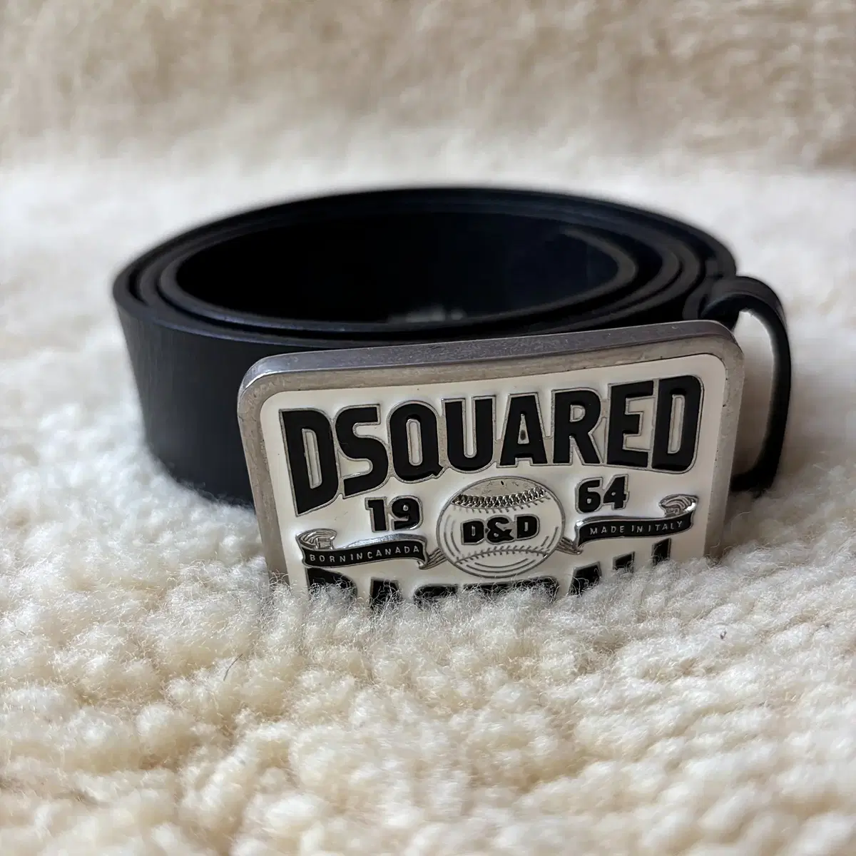 디스퀘어드 DSQUARED2 통가죽 벨트