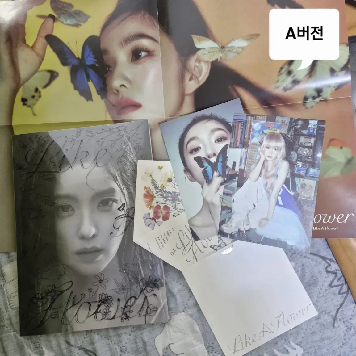 아이린 Like a flower photo book ver 개봉앨범