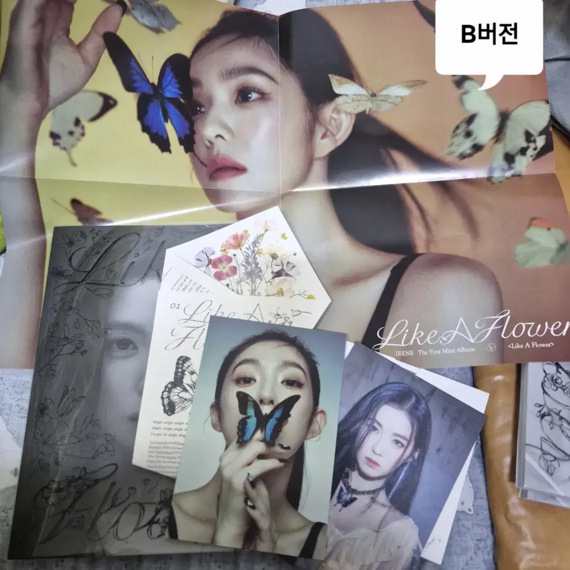 아이린 Like a flower photo book ver 개봉앨범