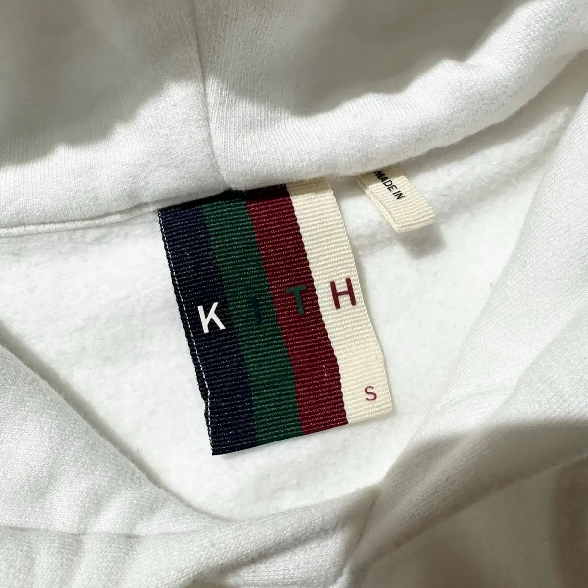 [M-L] KITH 키스 아담 콤보 니트 후드티