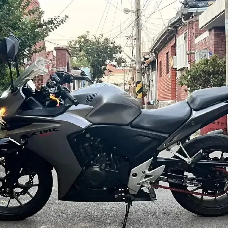 CBR500R 2015년식 / 8천 Km 2채널블랙박스 요시무라 머플러