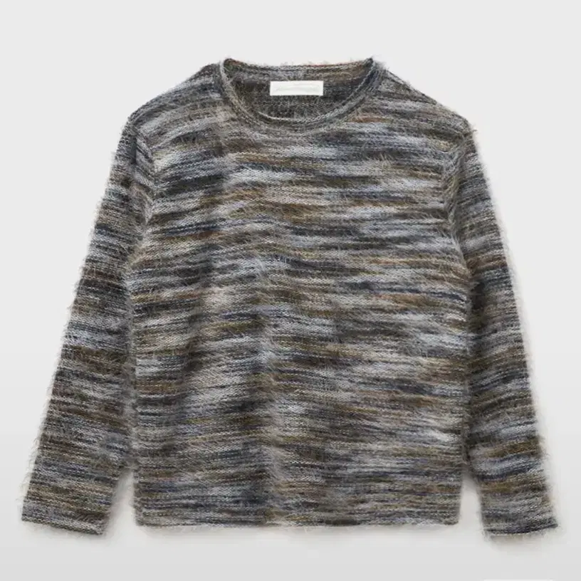 YEOMIM hairy two tone knit