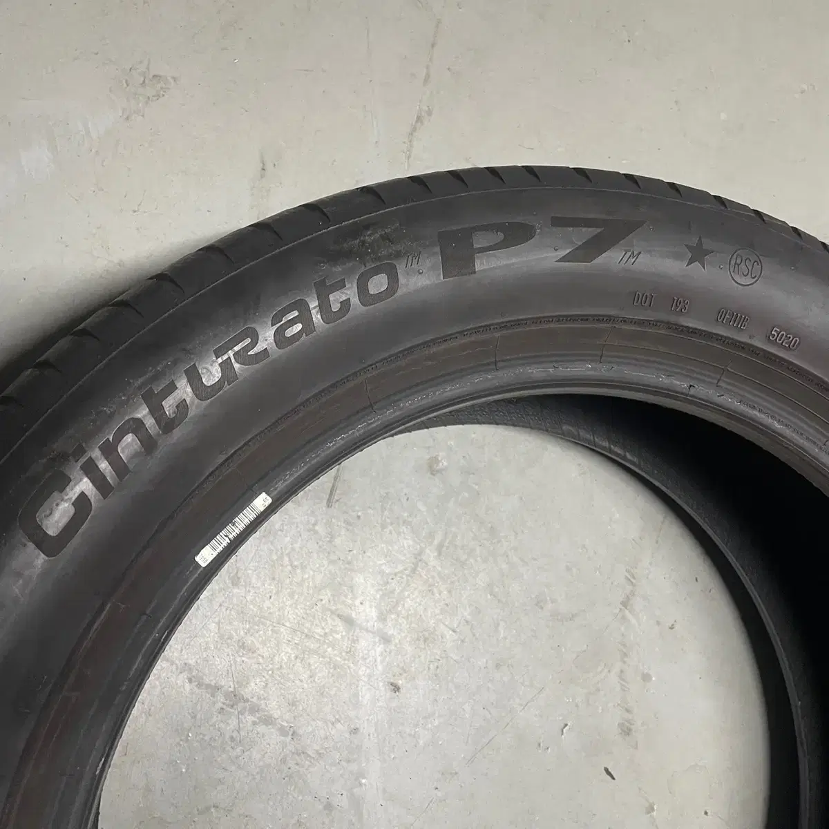 245/50R19 미쉐린 신투라노 P7 5020 55%