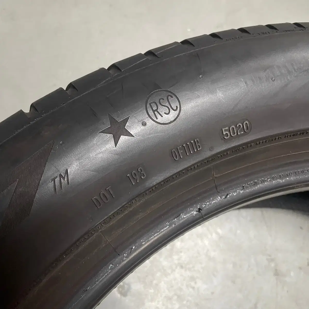 245/50R19 미쉐린 신투라노 P7 5020 55%