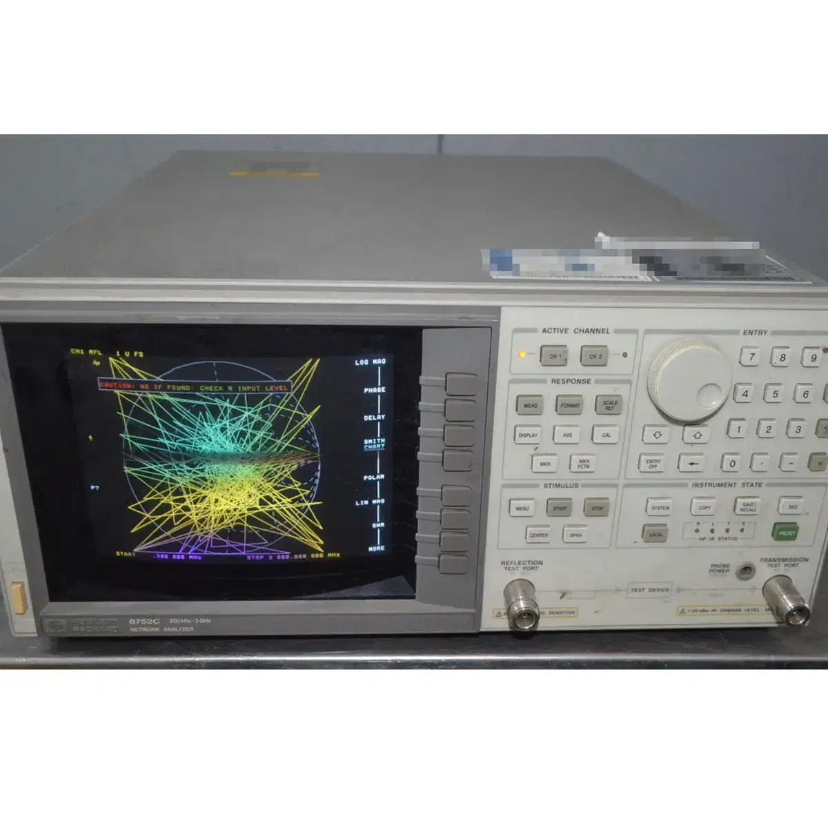 HP 8752C 300khz~3Ghz Network Analyzer