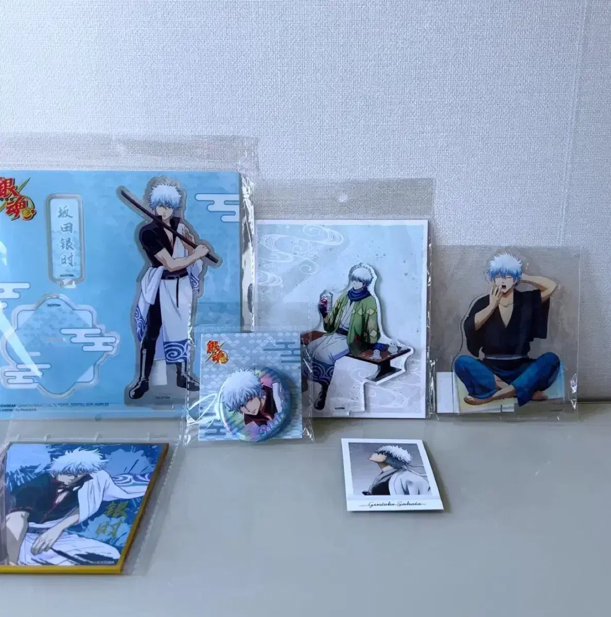 Gintama Gintoki acrylic stand set bulk disposition