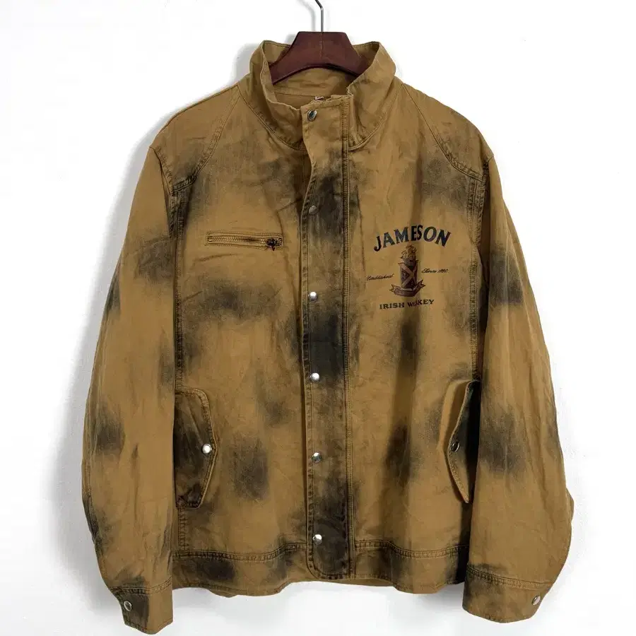 Jameson whisky dirty washing jacket