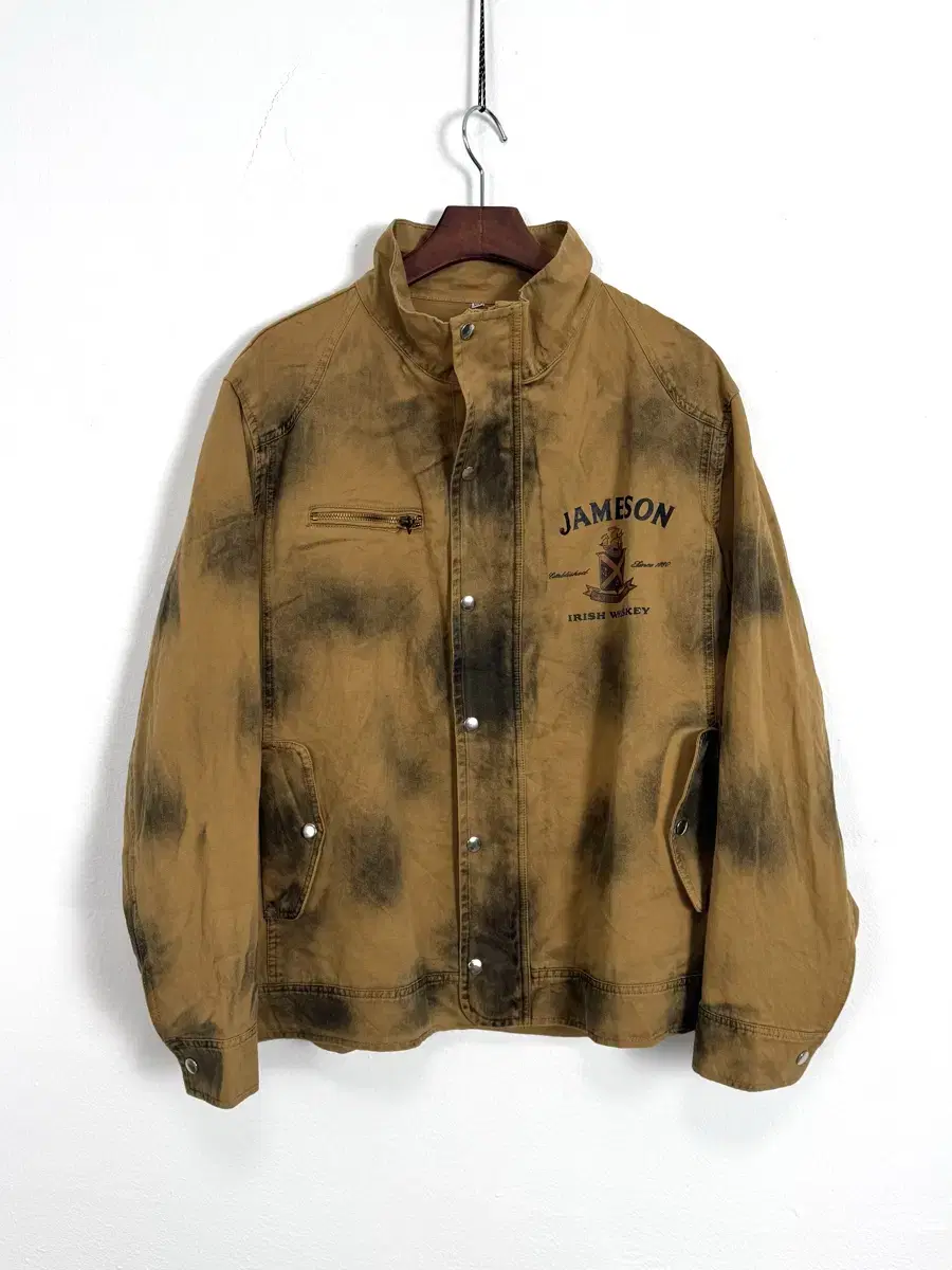 Jameson whisky dirty washing jacket