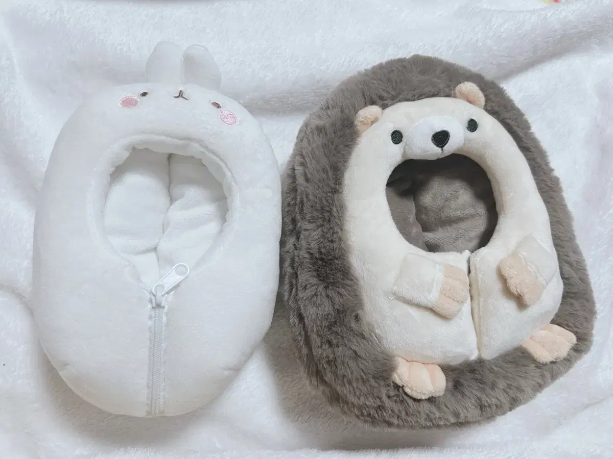 (일괄)10cm 몰랑이 고슴도치 솜깅 솜인형 침낭 인형옷 판매합니다