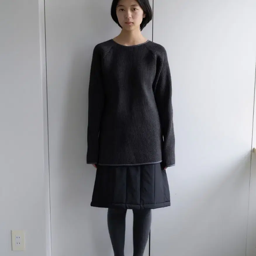 페스토wool midi sweater dark moon