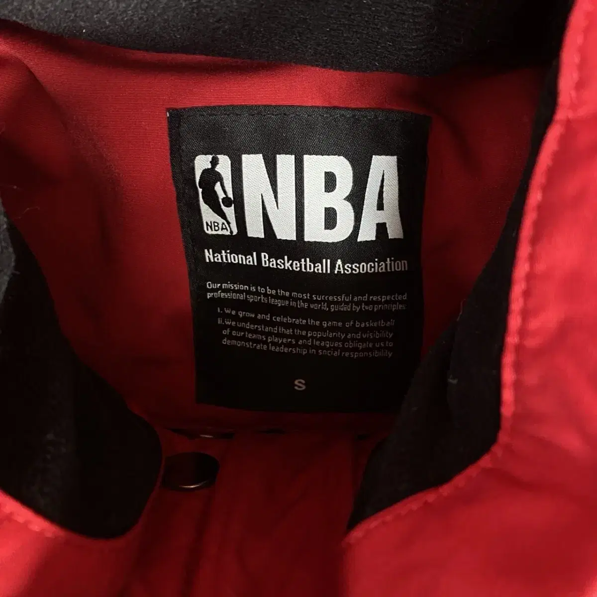 NBA 패딩 s