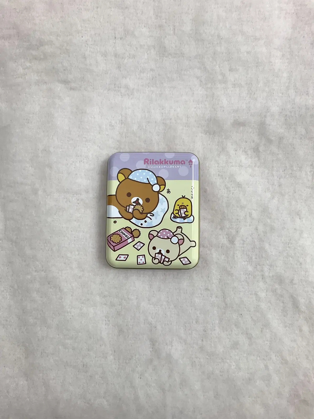 Price Reduced) Rilakkuma Sleep Pajamas Night Can Case Small Storage Box