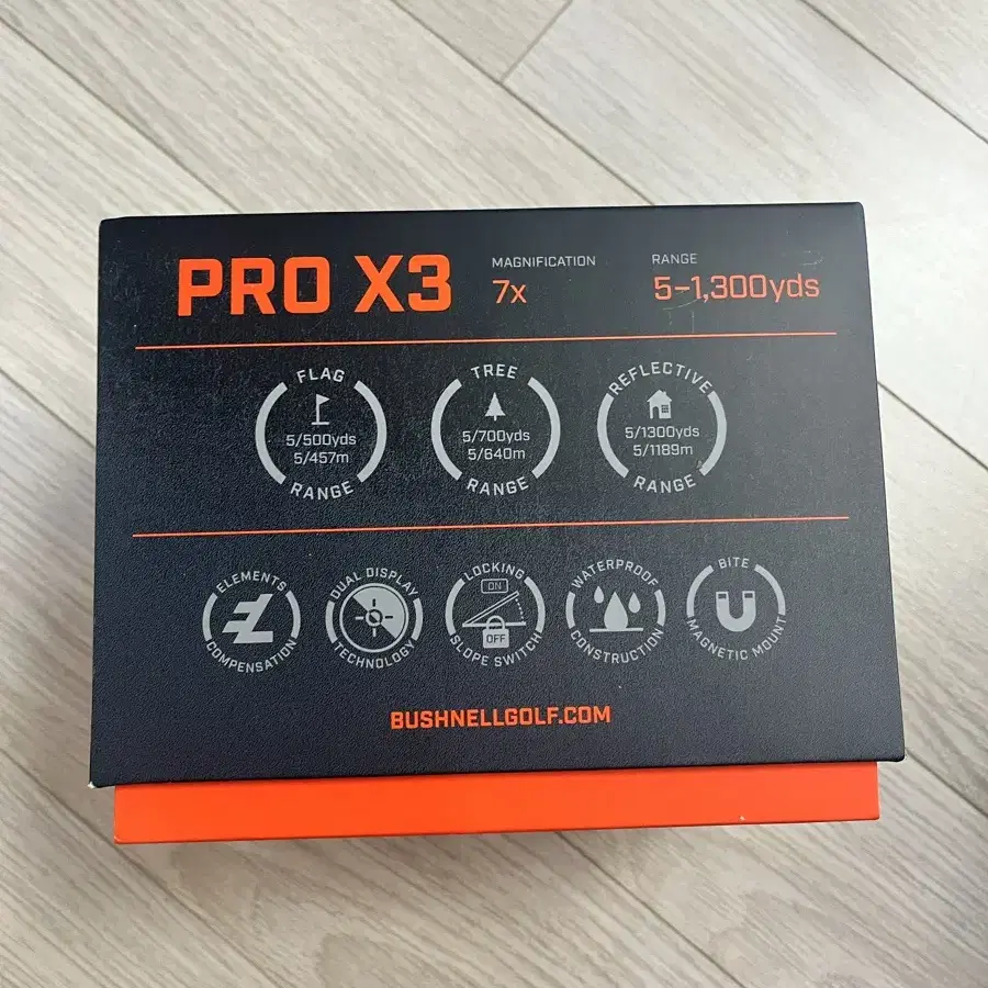 부쉬넬 pro x3 거리측정기