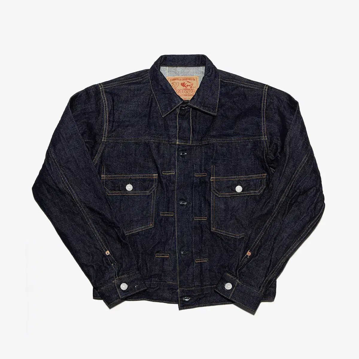 페로우즈 407J-SW 2nd Type Denim Jacket - 40