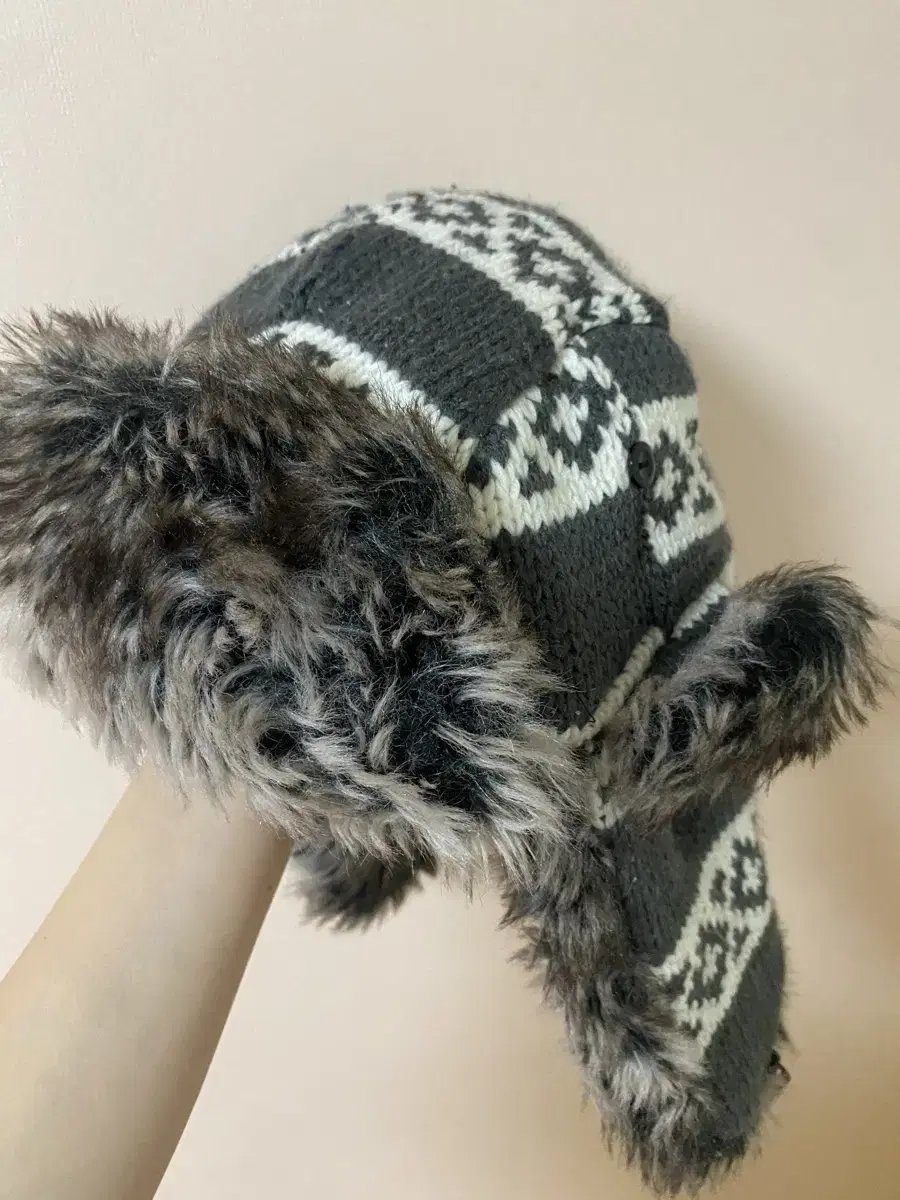 Crew Vintage Winter Nordic Charcoal Gunmetal Hat