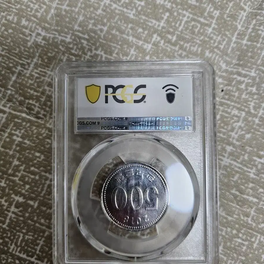 2018년 한국 500원 동전 PCGS MS66등급 팝니다