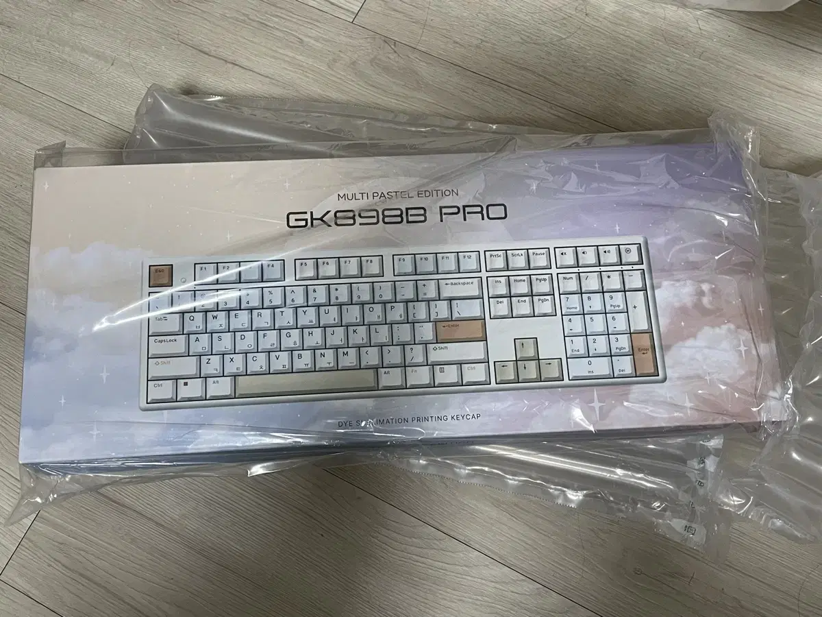 GK898B PRO 염료승화 EDITION 8K 무접점키보드