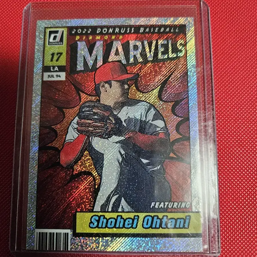 오타니 2022 Panini Donruss Marvels Rapture