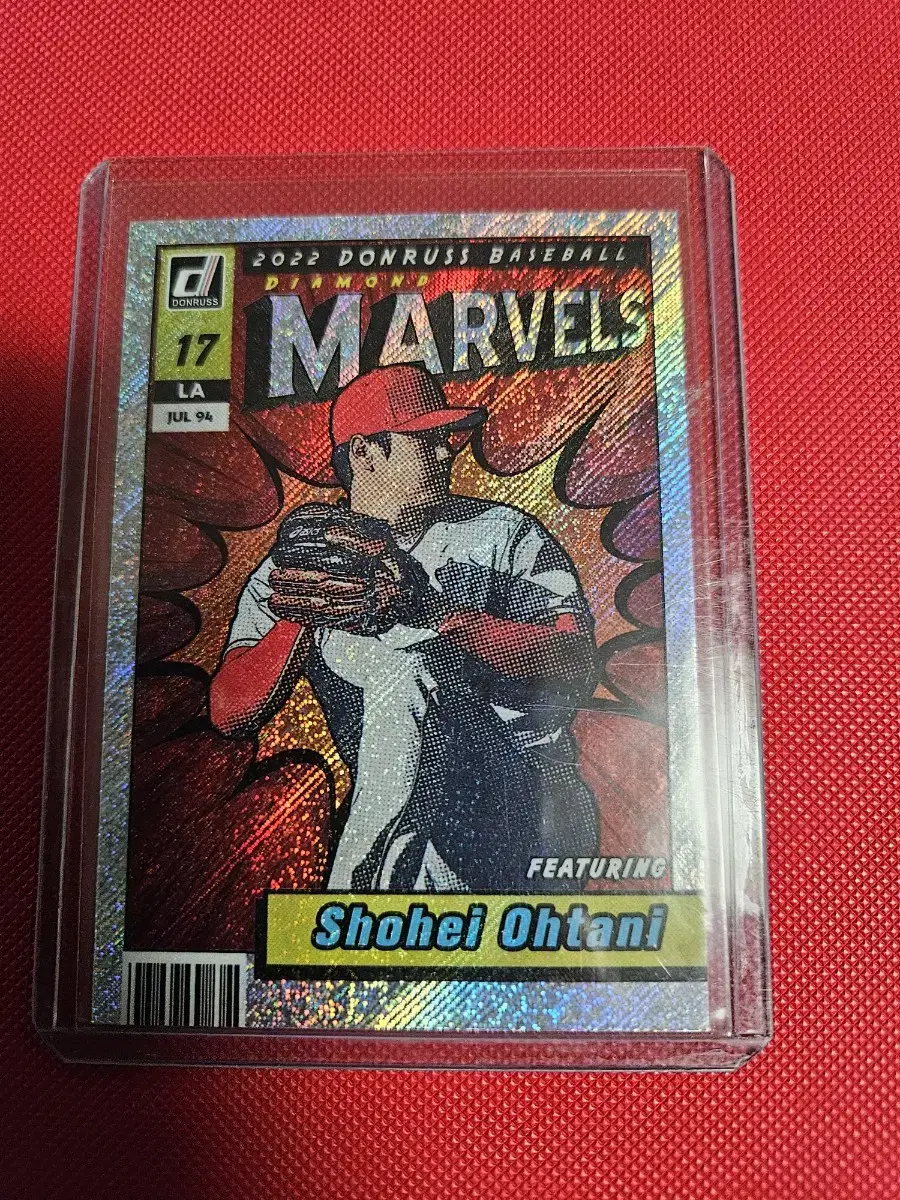 오타니 2022 Panini Donruss Marvels Rapture