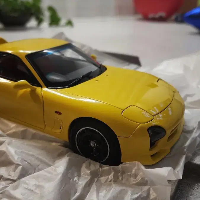 1:18 다이캐스트 폴라마스터 RX-7 이니셜D