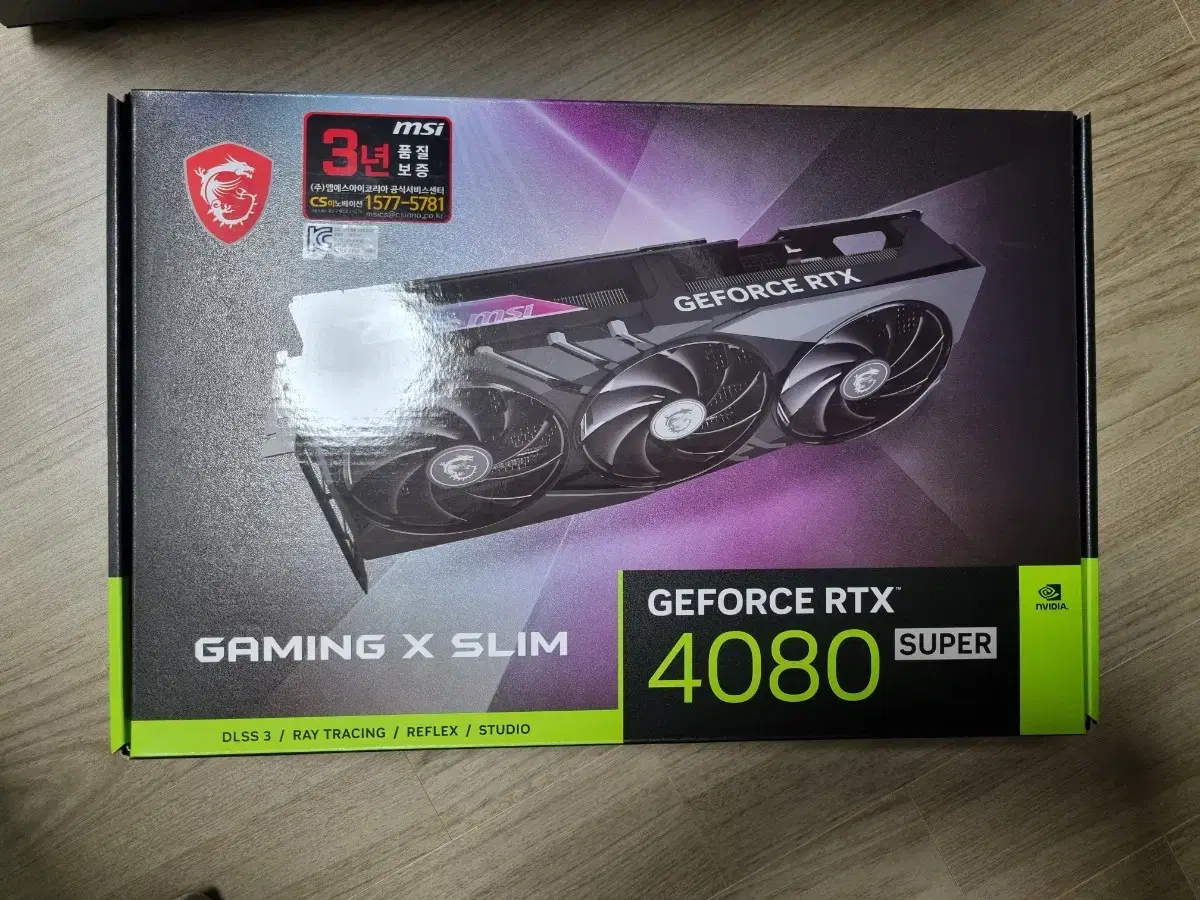 MSI RTX 4080 SUPER GAMING X SLIM 16GB