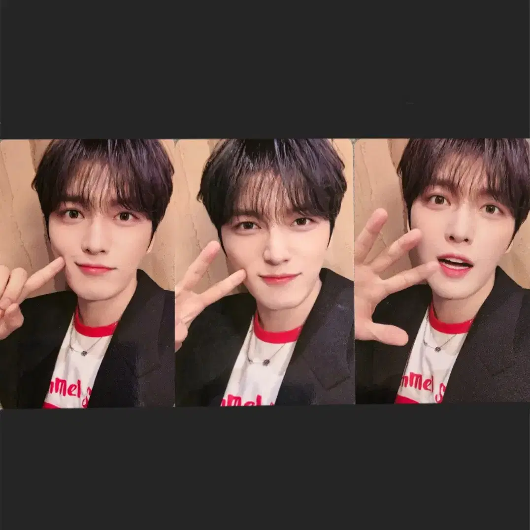 김재중 헬로라이브 게릴라체키 럭키드로우 포토카드 세트