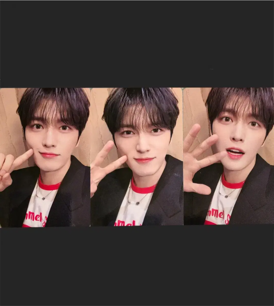 김재중 헬로라이브 게릴라체키 럭키드로우 포토카드 세트