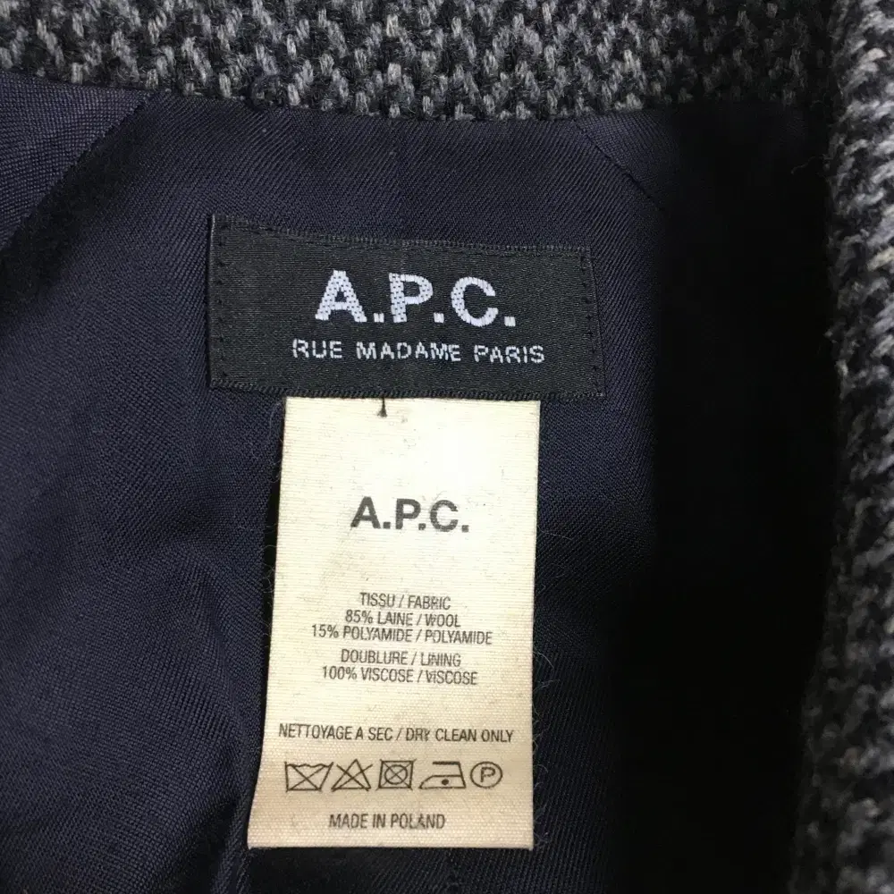 A.P.C 모직 코트