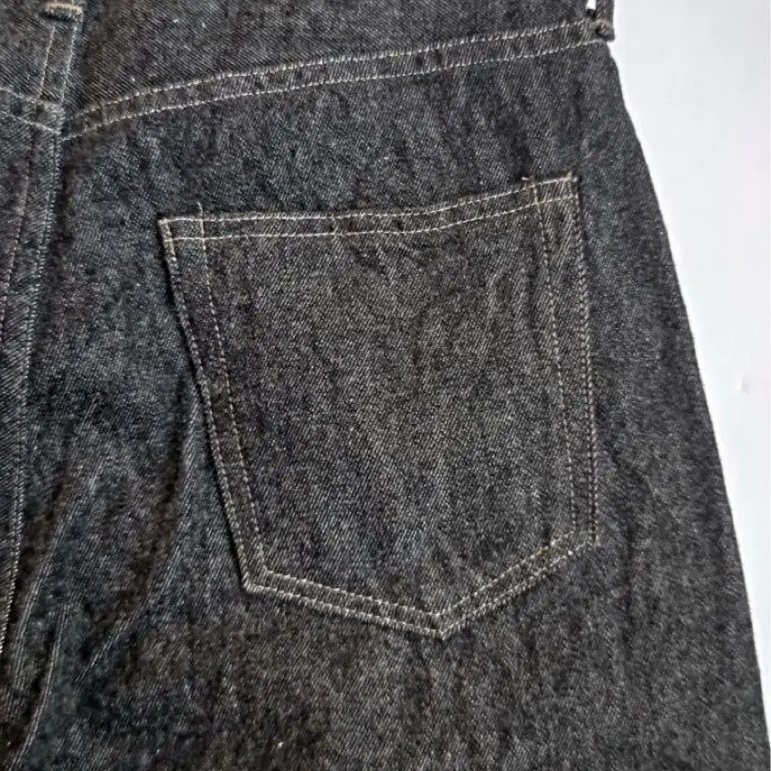 A.PRESSE 23AW Washed Denim Pants Black