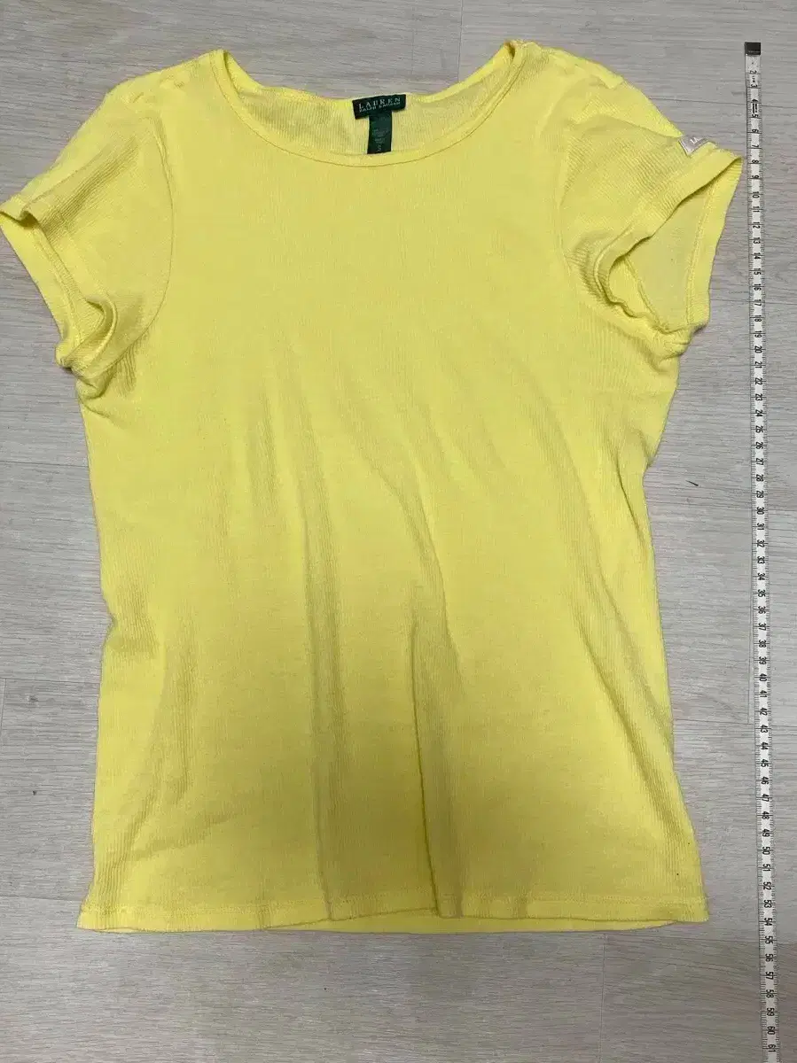 Ralph Lauren yellow cotton T-shirts