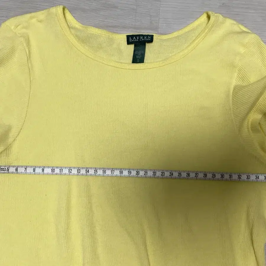 Ralph Lauren yellow cotton T-shirts